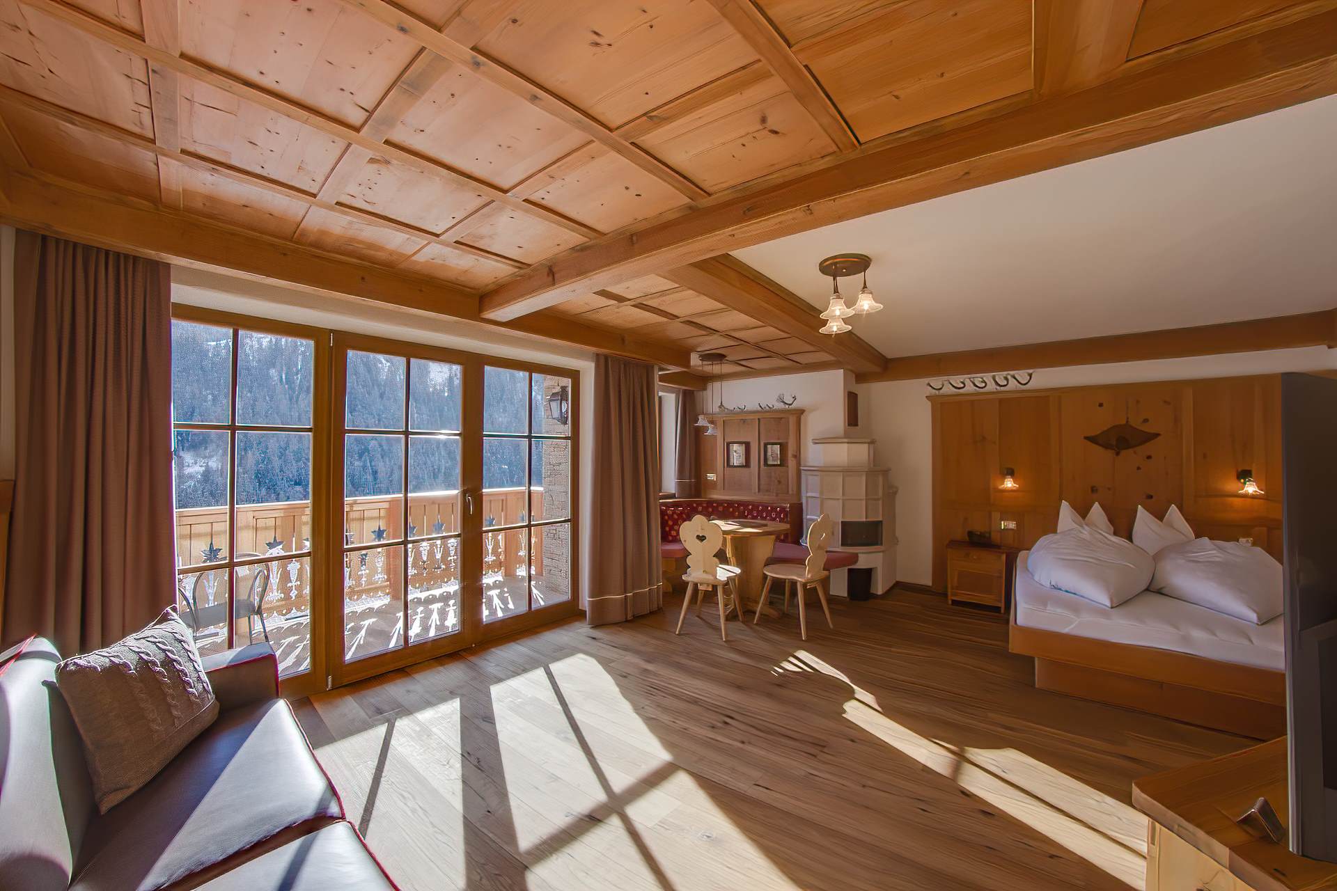 Hotel Beludei in St. Christina. Fotografie von Marco Bonatta.