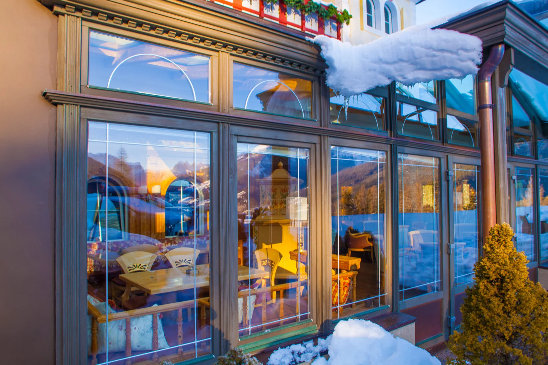 Ausgewählte Hotel- und Architekturfotografie aus Südtirol — fotografiert von Marco Bonatta.